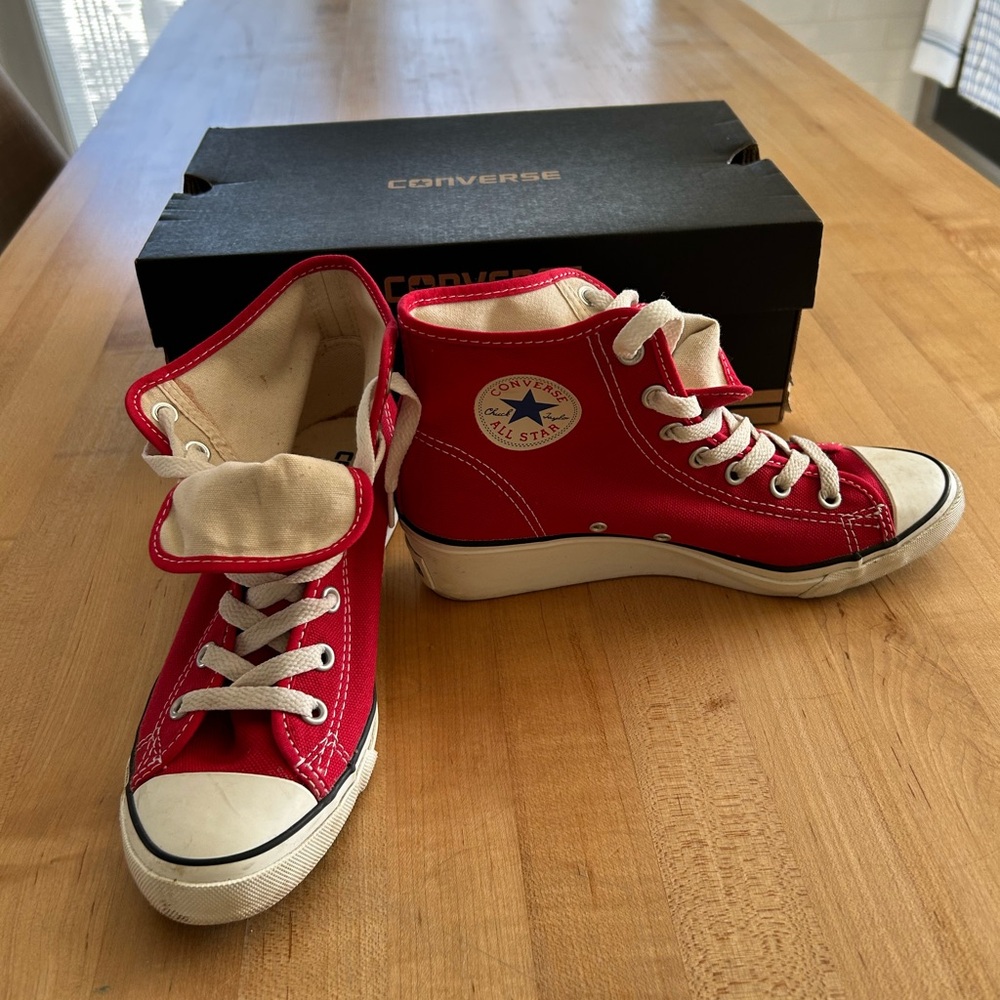 Converse wedge sneakers